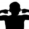C2a72e silhouetted boy with fingers in ears