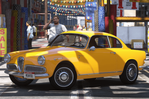 1958 Alfa Romeo Giulietta [Addon/ FiveM/ Template/ Liveries]