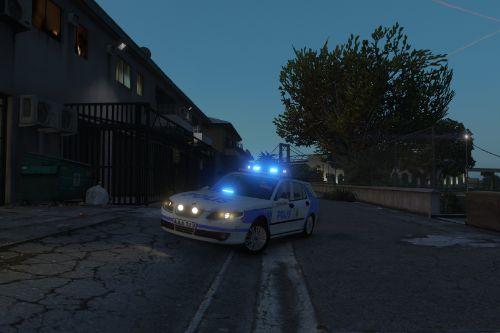2005 Saab 9-5 Swedish Police "Paintjob"