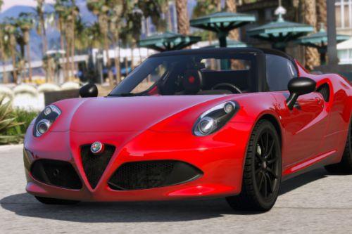 2015 Alfa Romeo 4c Spider [Add-On]