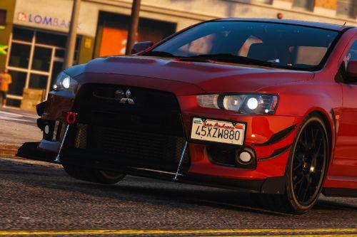 2016 Mitsubishi Lancer Evolution X [Add-On / Replace | Tuning]