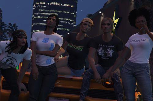9 New MP Female Bigness T-shirts