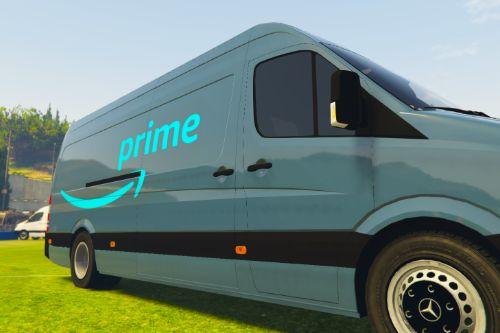 Amazon Prime UK Delivery Van Skin