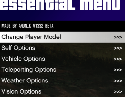 Essential Menu - NEW LemonUI