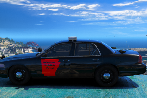 Arkansas State Trooper 2011 cvpi Livery