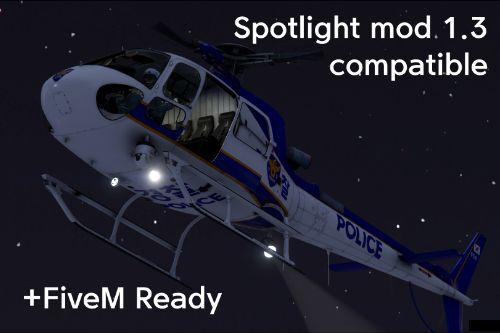 AS350 Ecureuil with KNP Livery