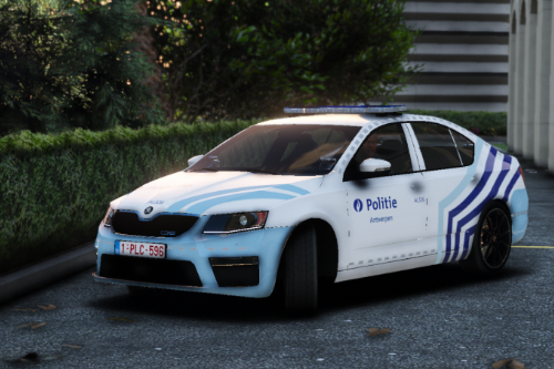 Belgian Police siren [ELS]