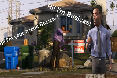Beta-Trailer Business man