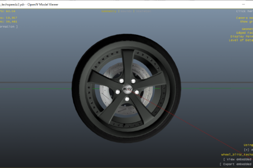 Blitz Technospeed Z2 JDM Rare Sport Wheel / Rim
