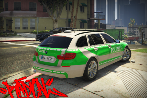 BMW F11 Deutsche Polizei / German Police Paintjob