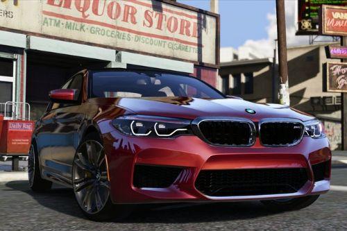 BMW M5 F90 Realistic Handling and Sound