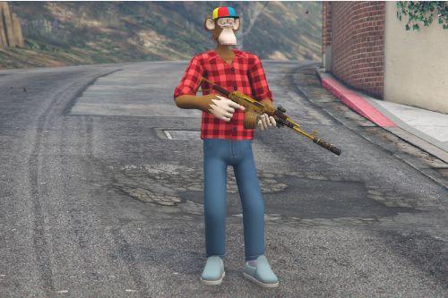 Bored Ape NFT Custom Ped [Add-On / Replace]