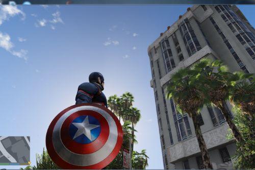 Marvel Captain America Shield 4k