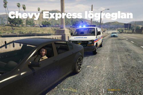 Chevy Express Icelandic Police Van [Lögreglan] [ELS]