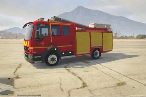 DAF XF Sapeur Pompier