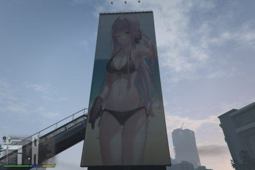 Danganronpa anime bikini poster