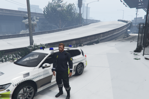 Dansk politijakke / Danish police jacket