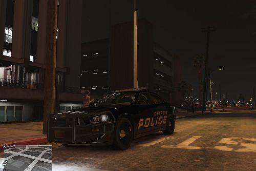 Detroit Police Tactical Response Unit Charger Texture