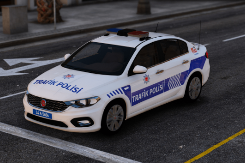 Fiat Egea Trafik Polisi Turkish Police