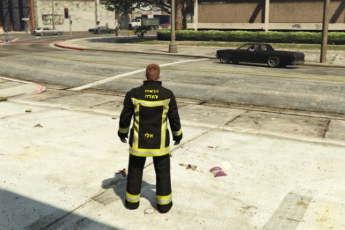 מדי כבאי -  fireman israel