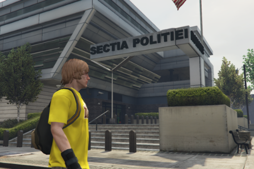 Fivem/GTA5 Police Station Romania Exterior 
