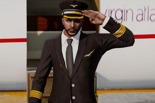 Flight Captain Costume for MP Male and Female 