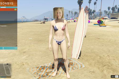 Four New Bikini Textures for your MP Female