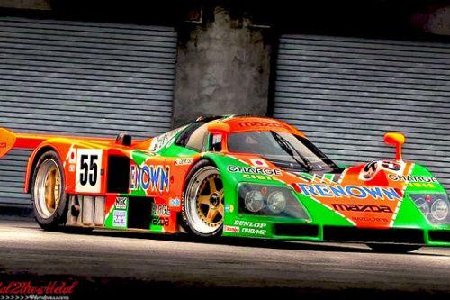 Handling Mazda 787B 24 Hours of Le Mans 1991