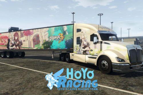 Kenworth T680 2016 Honkai Impact 3 Aponia Lively [ 2K+4K Lively/Replace ]
