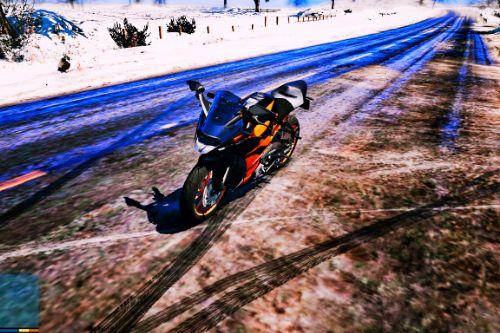 KTM RC 200 (2017) V2 Angel Lights Paintjob 
