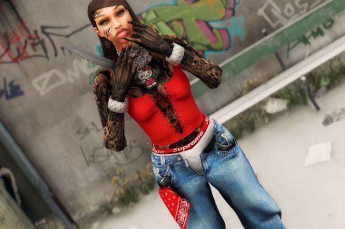 Light Skin MP/SP Female Face