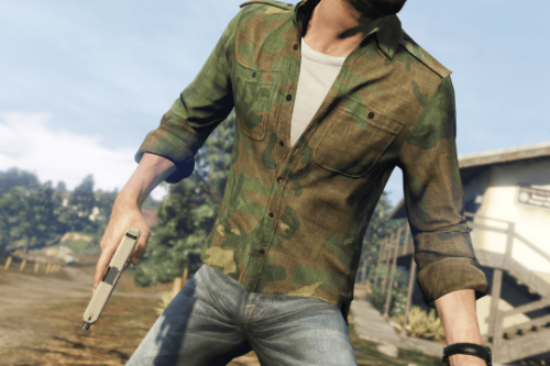 M81 Woodland Shirt For Trevor
