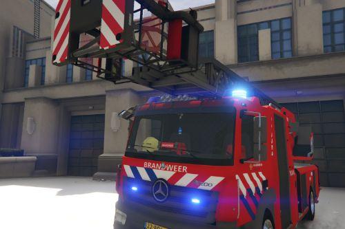 MB Atego | Autoladder Brandweer | Nieuwe Lichtbalk | Skin