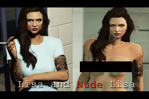 Meet Our Female Prisoner Lisa! 18+ [ Created Skins for Skin Control ]