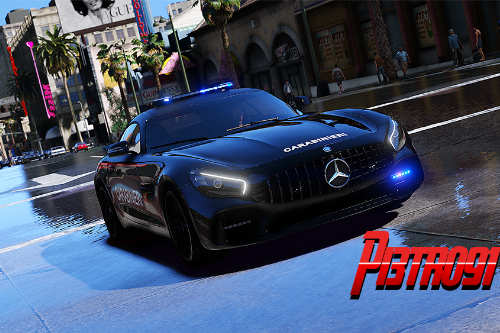 Mercedes Benz AMG GT R - Carabinieri