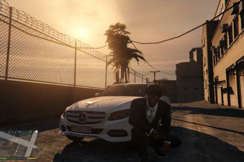 Mercedes-Benz C250 Sûreté Nationale (Police marocaine) - Morrocan Police