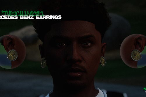 Mercedes Benz Earrings For MP Male