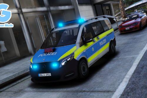 Mercedes Benz V250 2016 Polizei Baden Württemberg [ELS] [REFLECTION]