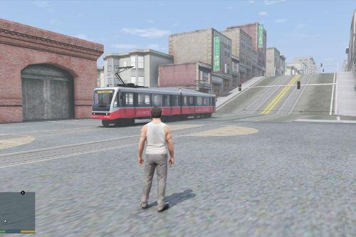Metro Train Tracks for Las Venturas & San Fierro DLC 