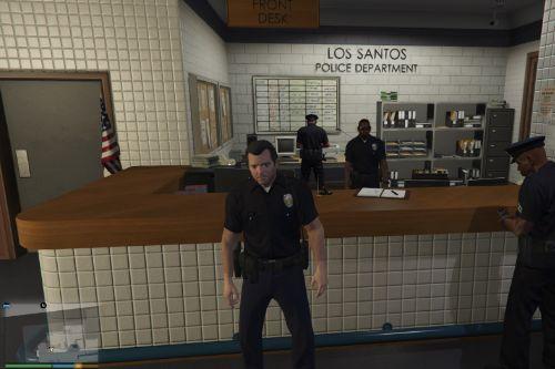 Michael Short Sleeve LSPD Uniform