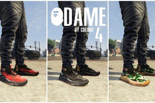 Adidas Bape Dame 4 for MP Male/Female 