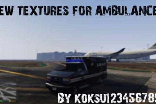 New textures for ambulances
