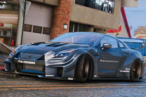 Handling for Nissan GTR R35 Liberty Walk Silhouette