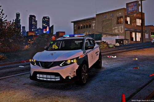 Nissan Qashqai Guardia Civil Trafico