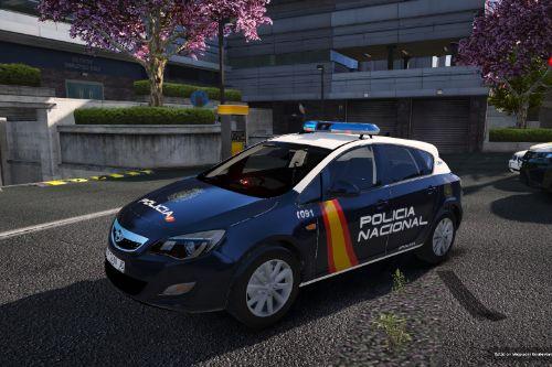 Opel Astra 2009 Policia Nacional/CNP of Spain/España Paintjob 