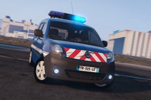 Pack Renault Kangoo 2010 Gendarmerie (Rampe / Gyroled)