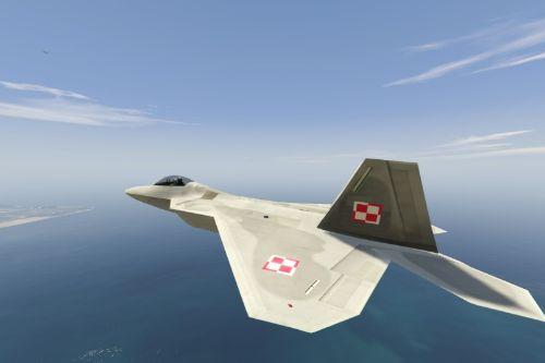 Polish Plane F-22 Raptor Polska Polski Poland