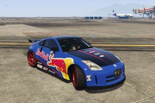 Red Bull livery for Nissan 350Z