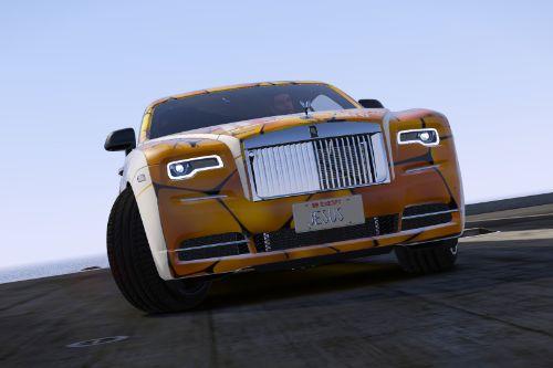 Rolls Royce Wraith19  Biblcal GOLD livery 
