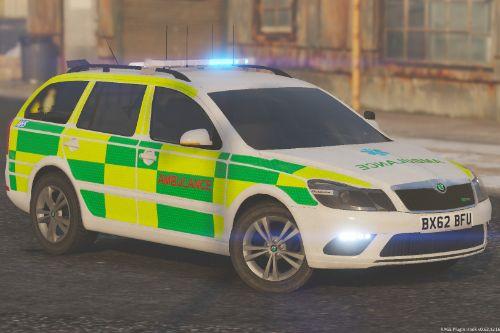 British South Western Ambulance Service Skoda Octavia